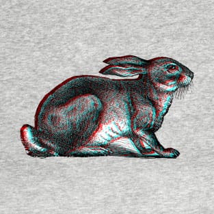 3D Rabbit T-Shirt